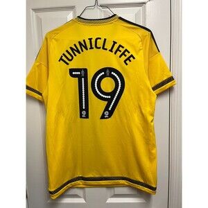 NWOT 2015/16 #19 Ryan Tunnicliffe Fulham Away Jersey  L Adidas Manchester United